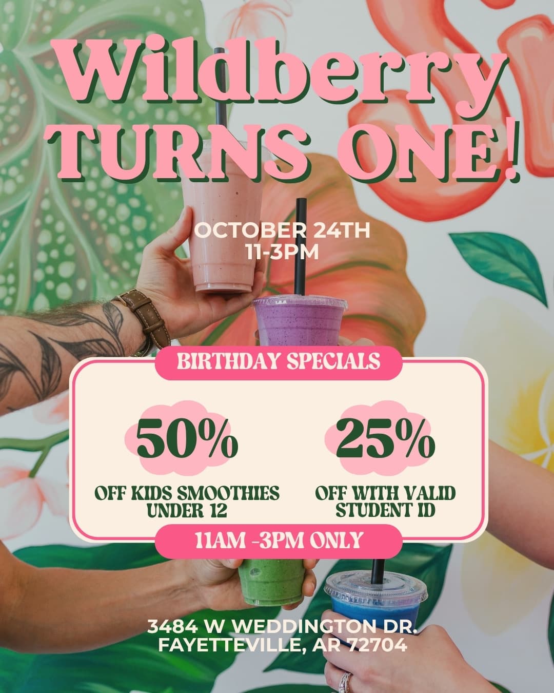 Wildberry Smoothie Turns One